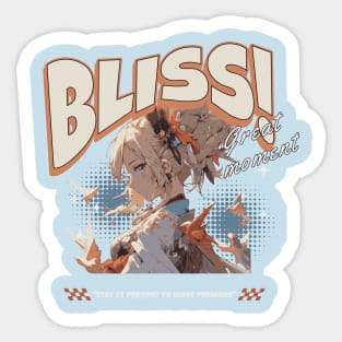 Blissing Girl Sticker